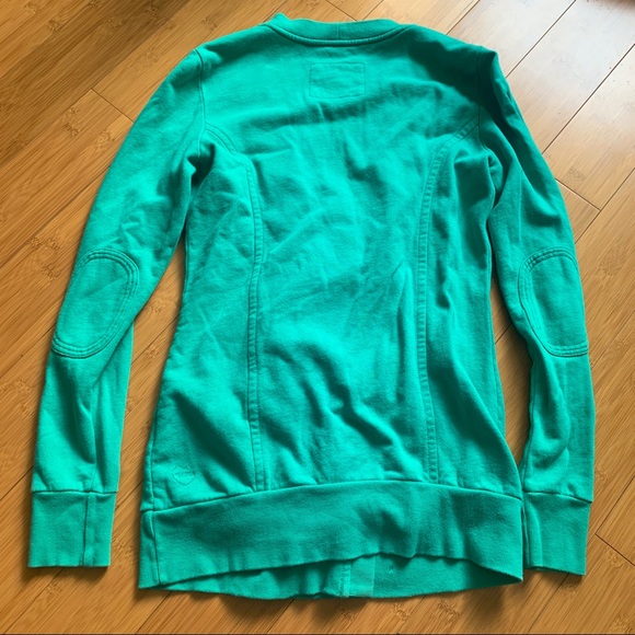NWOT Aritzia Talula Green Button Down Cardigan - Picture 2 of 2